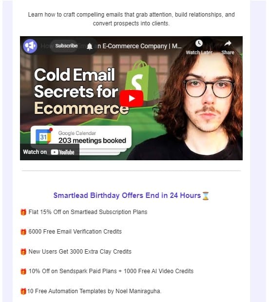 Email marketing CTA examples