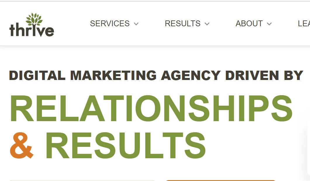 Thrive Marketing Agency logo